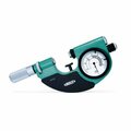 Insize Dial Snap Gage, 2-3" 3334-3